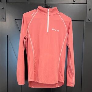 RLX Ralph Lauren Coral Long Sleeve Top